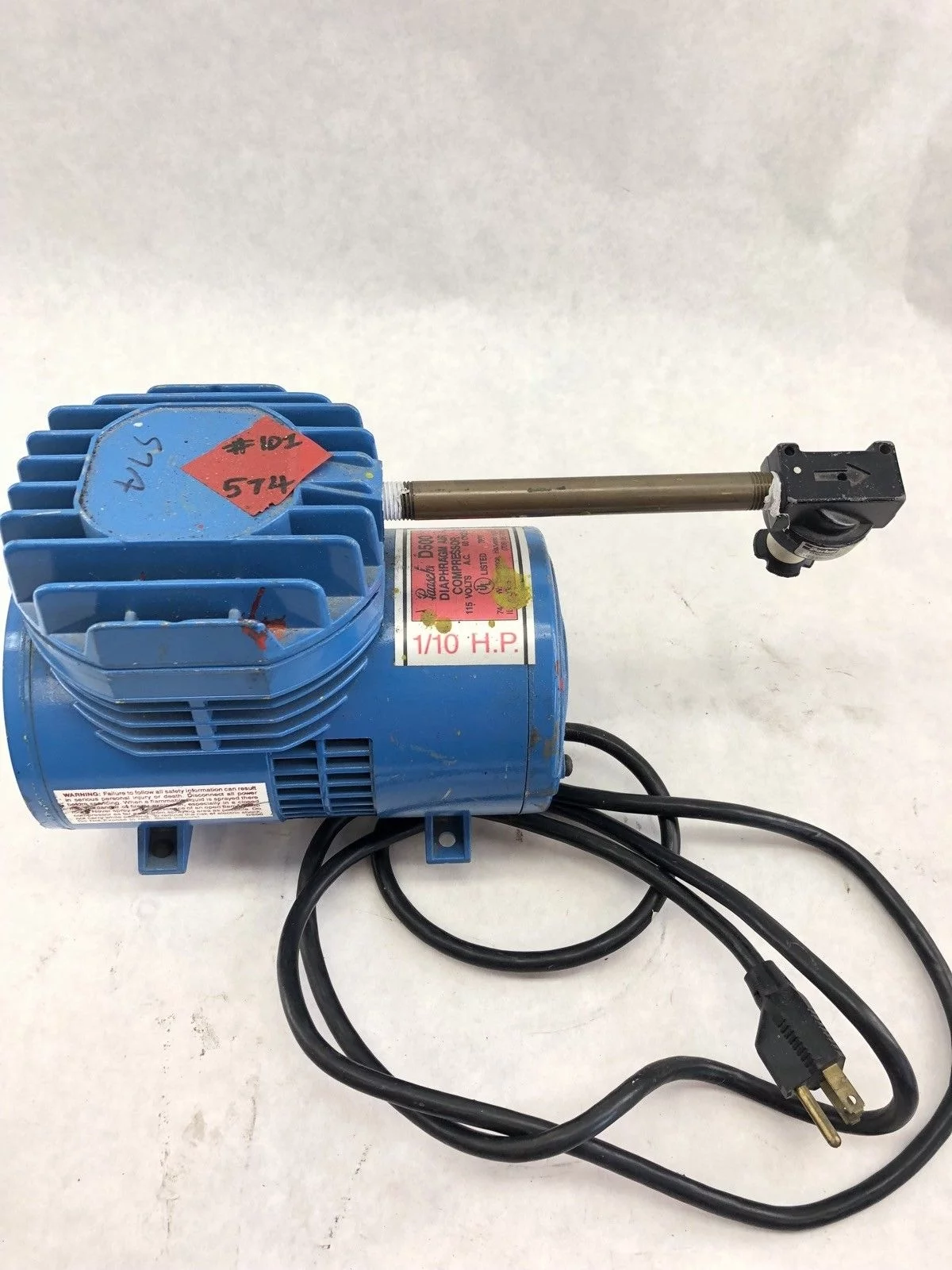 PAASCHE D500 DIAPHRAGM AIR COMPRESSOR B467