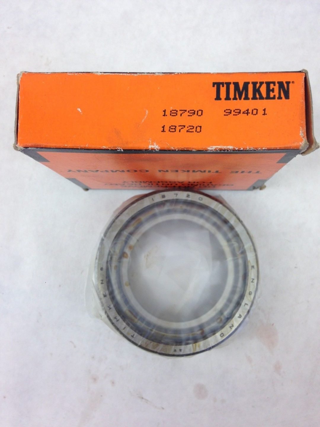 TIMKEN 18720 TAPER ROLLER BEARINGS 18790 99401 (A793)