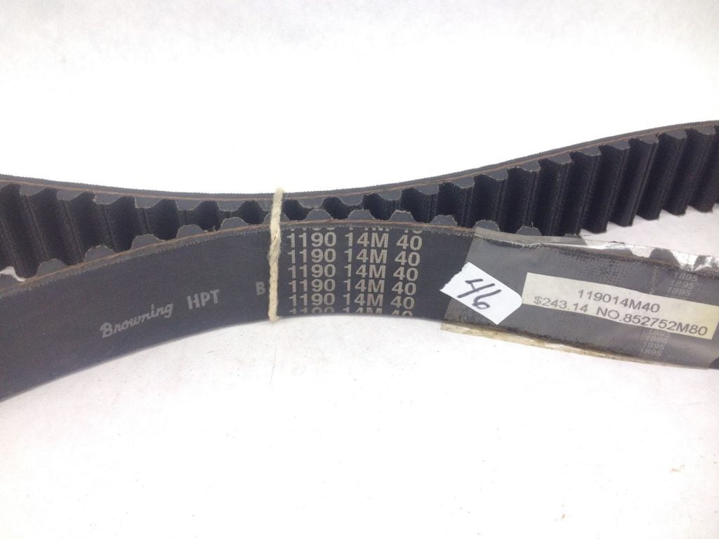 Cinghia Distribuzione, 14M 14mm Pece, 1190mm Lungo X 40mm Ampio