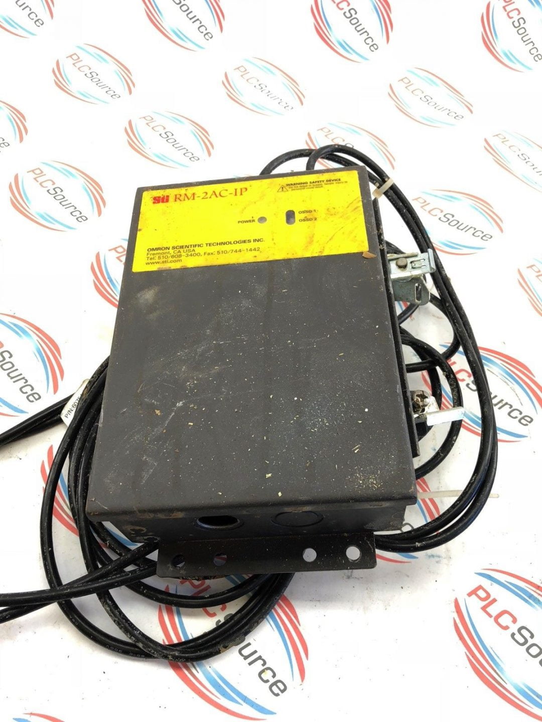 STI 405250010 RM2ACIP SAFETY LIGHT CURTAIN CONTROLLER RELAY MODULE