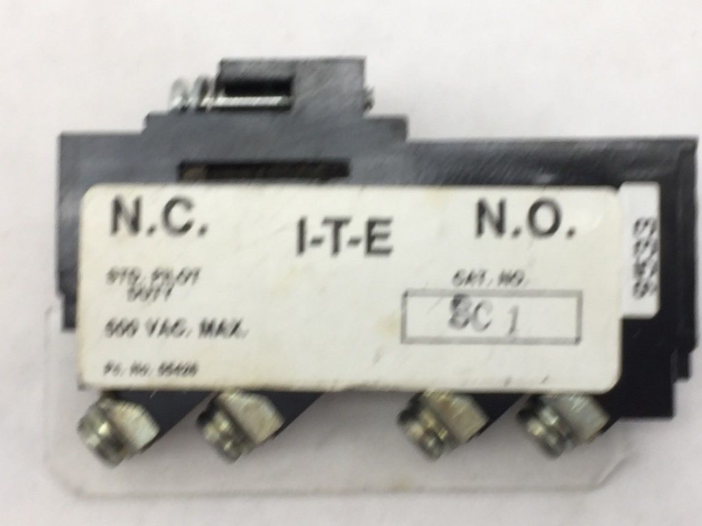 SIEMENS ITE SC1 55426 9533 STANDARD PILOT DUTY SWITCH ONLY (A567)