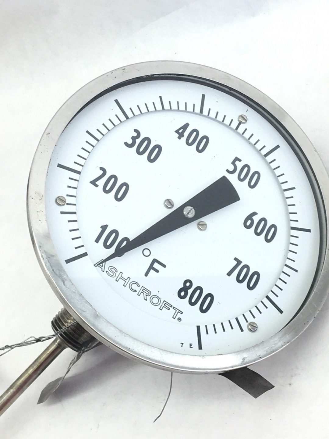 ASHCROFT TI484B TEMPERATURE GAUGE 100° F to 800° F (H251)
