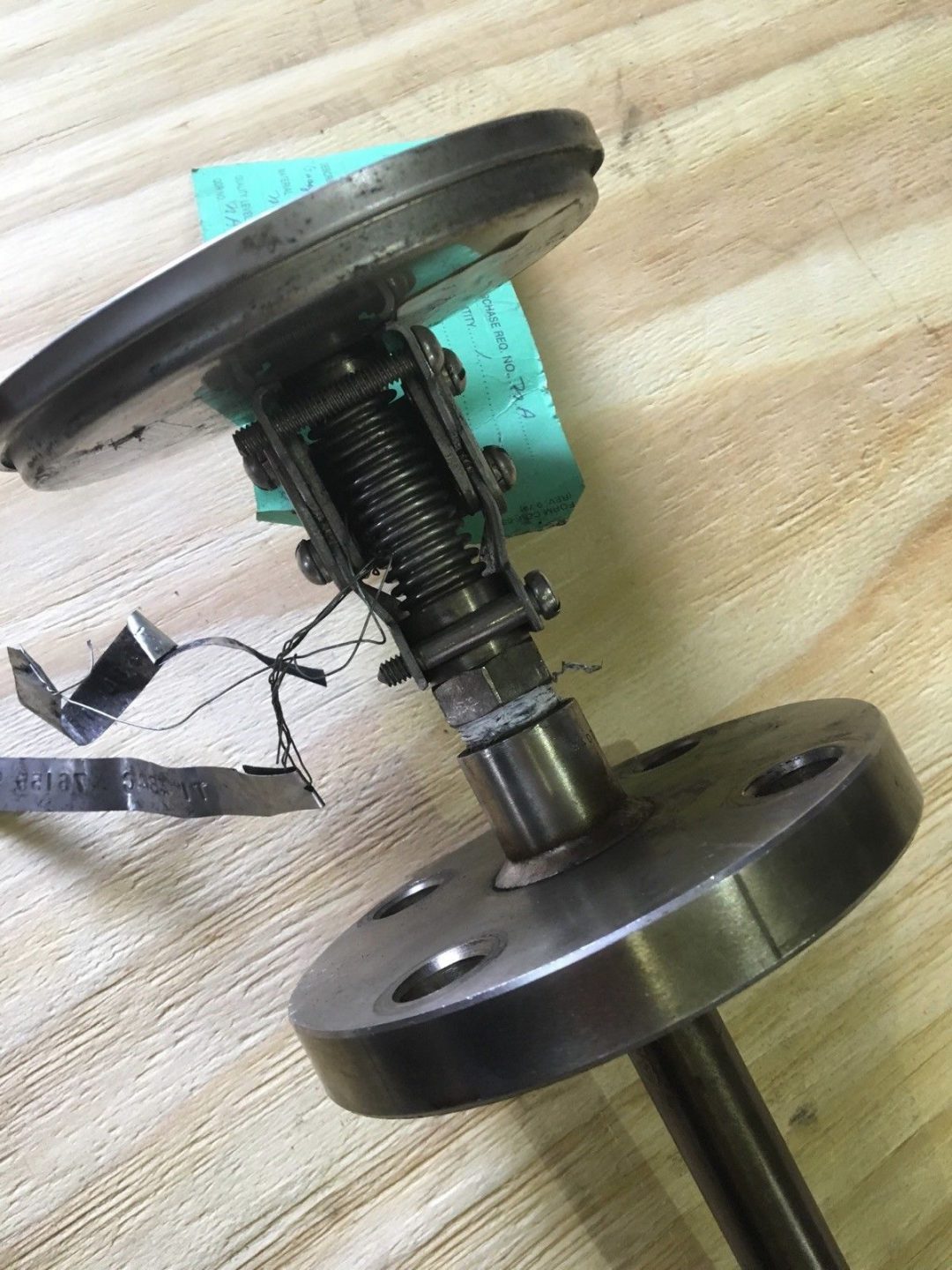 ASHCROFT TI484C TEMPERATURE GAUGE 800° F MAX, 161/4 L x 5 OD FACE(H249)