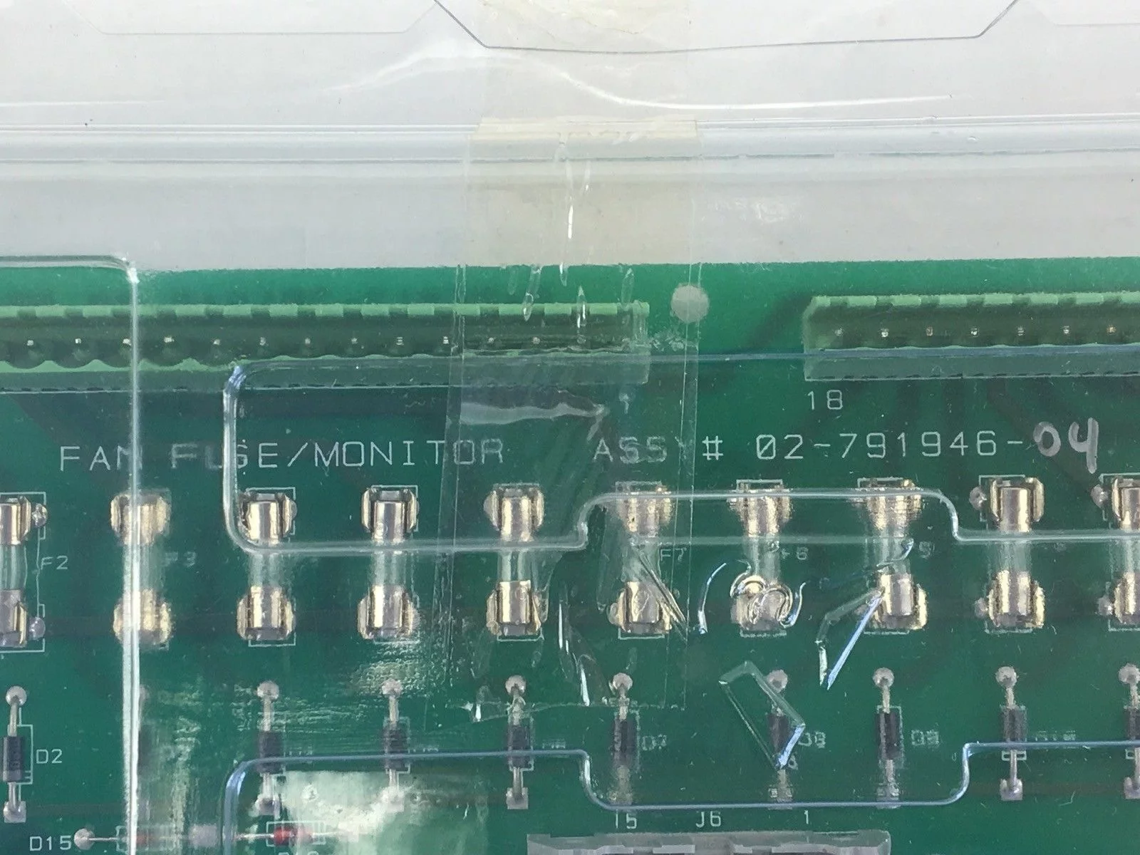 【送料無料キャンペーン】 12-791946-00 REV 2 FAN FUSE MONITOR ASSY CIRCUIT CNTRL BOARD ピンズ・ピンバッジ・缶バッジ