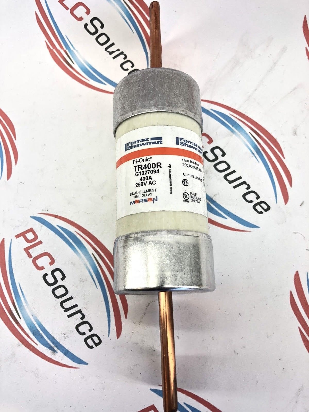 Ferraz Shawmut TR400R 400 Amp 250V Dual Element Time Delay Fuse