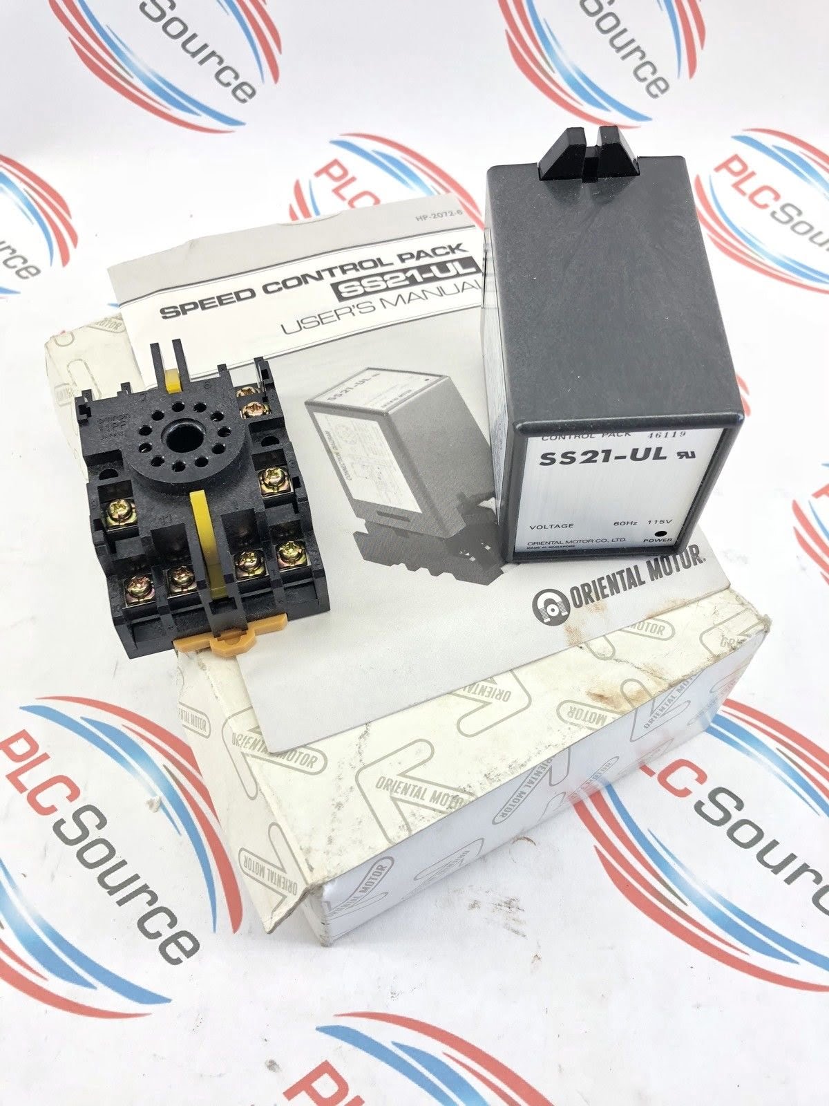 Part #SS21-UL Speed Control Pack with Base Oriental Motor 