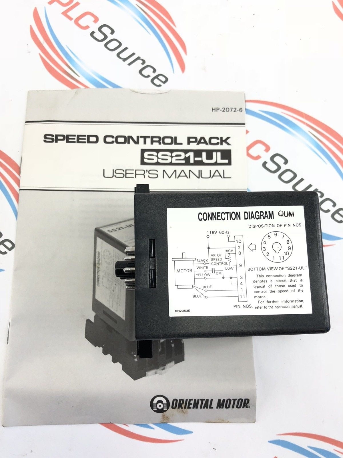 Oriental Motor SS21-UL Speed Control Pack 115VAC 60Hz