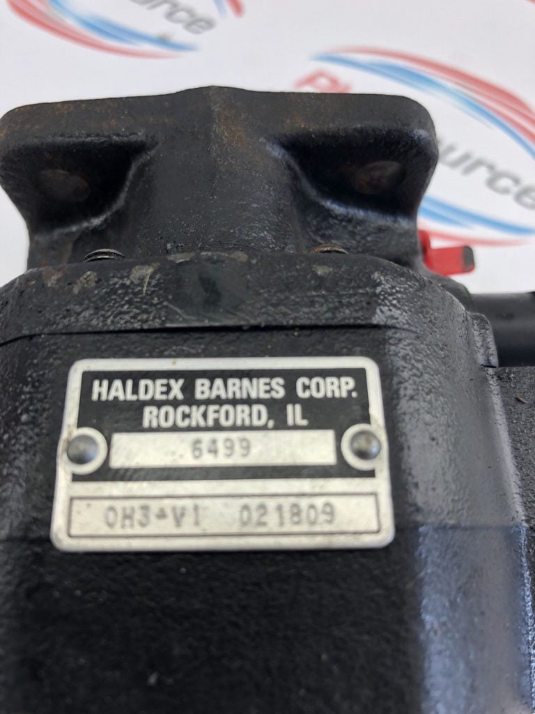 HALDEX BARNES CORP. 6499 OH3 V1 021809 HYDRAULIC GEAR PUMP