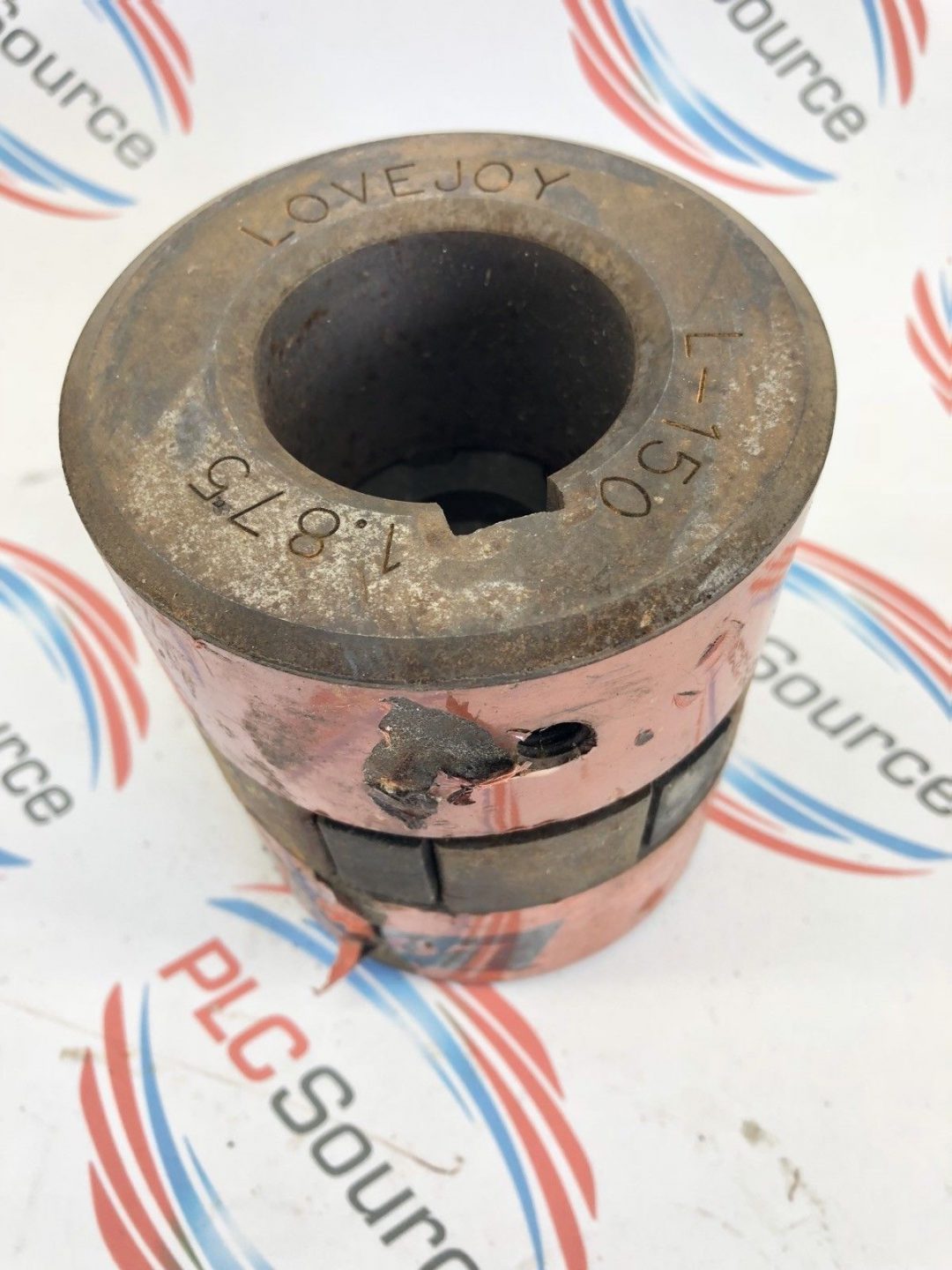 LOVEJOY 1.875 L150 JAW COUPLING SET WITH RUBBER SPIDER INSERT