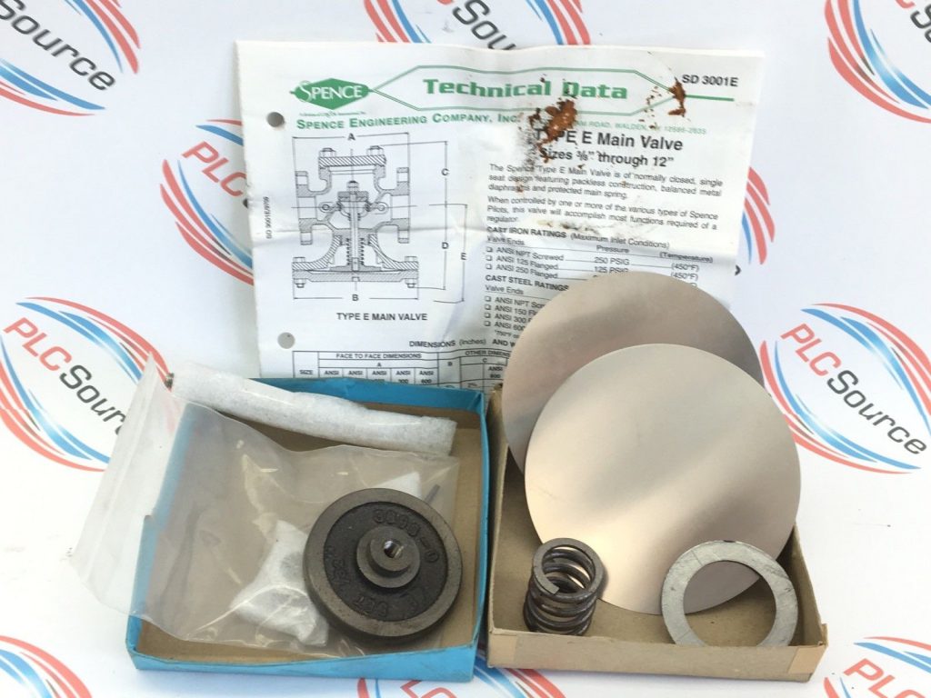 SPENCE ENGINEERING SD3001E TYPEE MAIN VALVE REPAIR KIT T088500002842