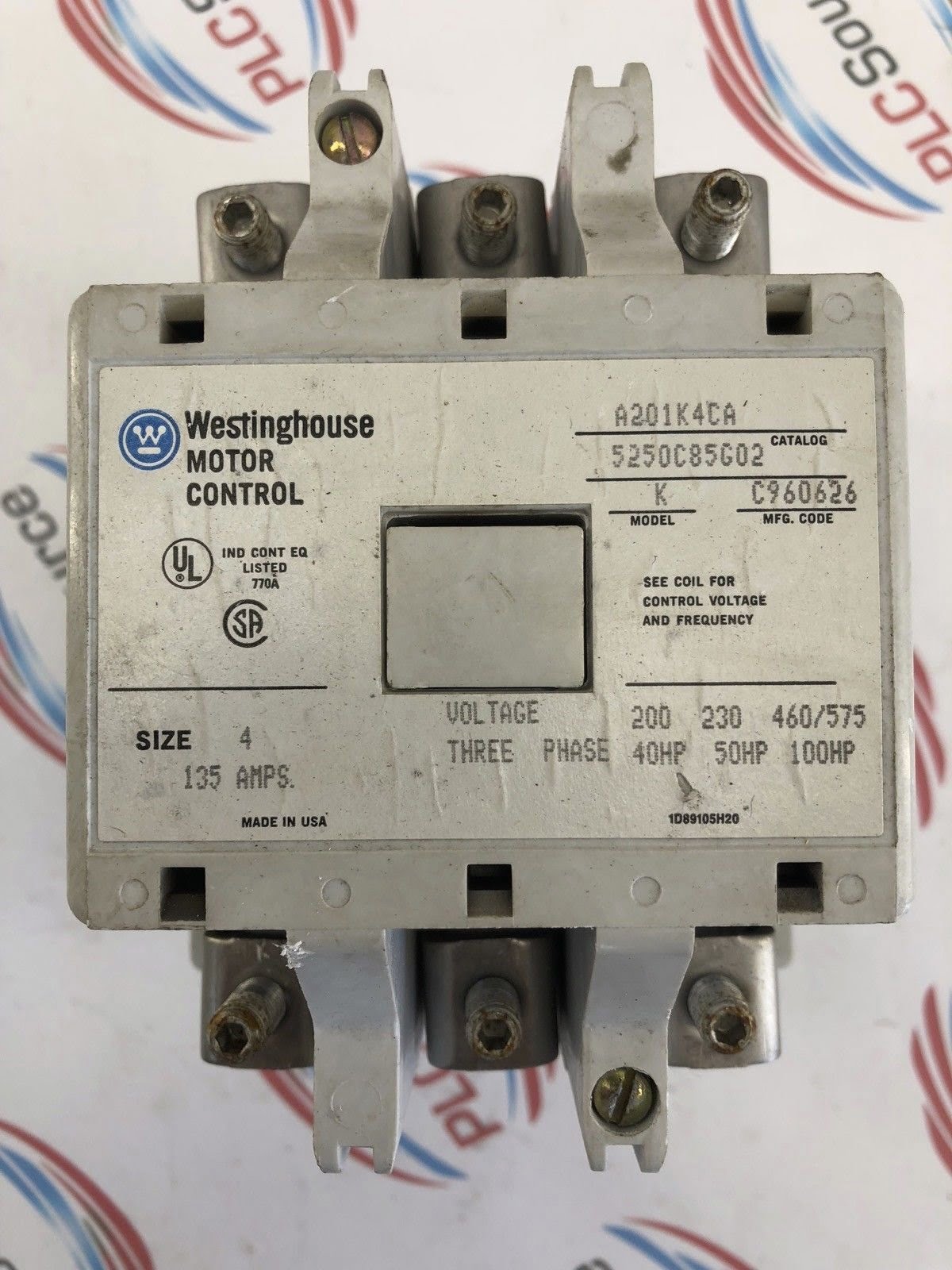 Westinghouse A201K4CA Industrial Control System for sale online 