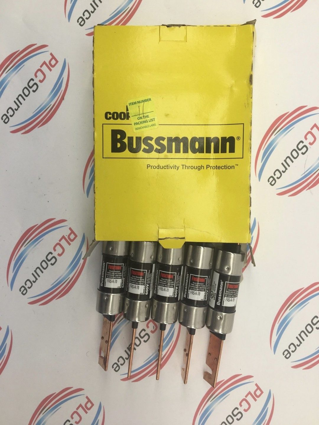 BUSSMANN FRS-R-70 CLASS RK5 FUSES BOX OF 5