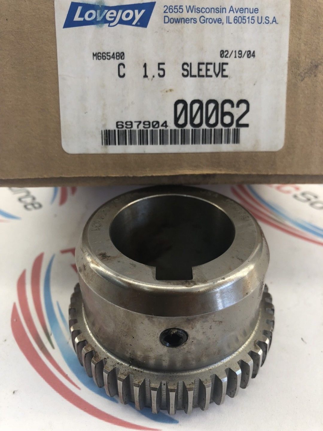 LOVEJOY C 1.5 00054 SLEEVE GEAR COUPLING