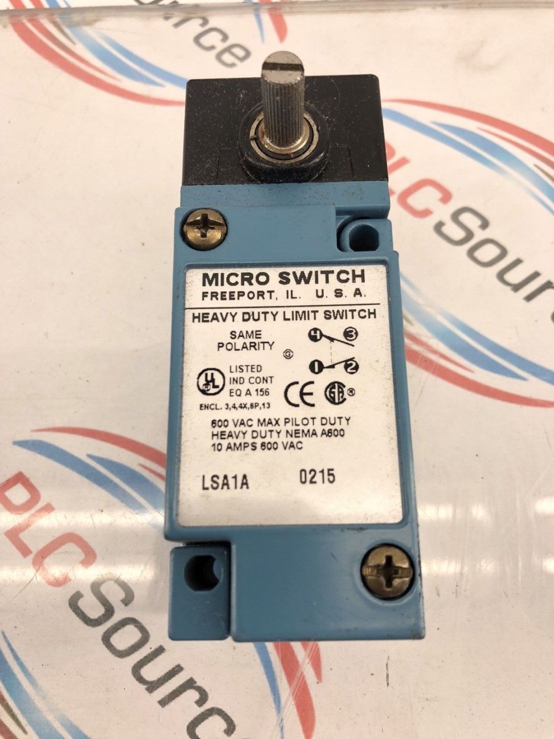 MICRO SWITCH LSA1A HEAVY DUTY LIMIT SWITCH