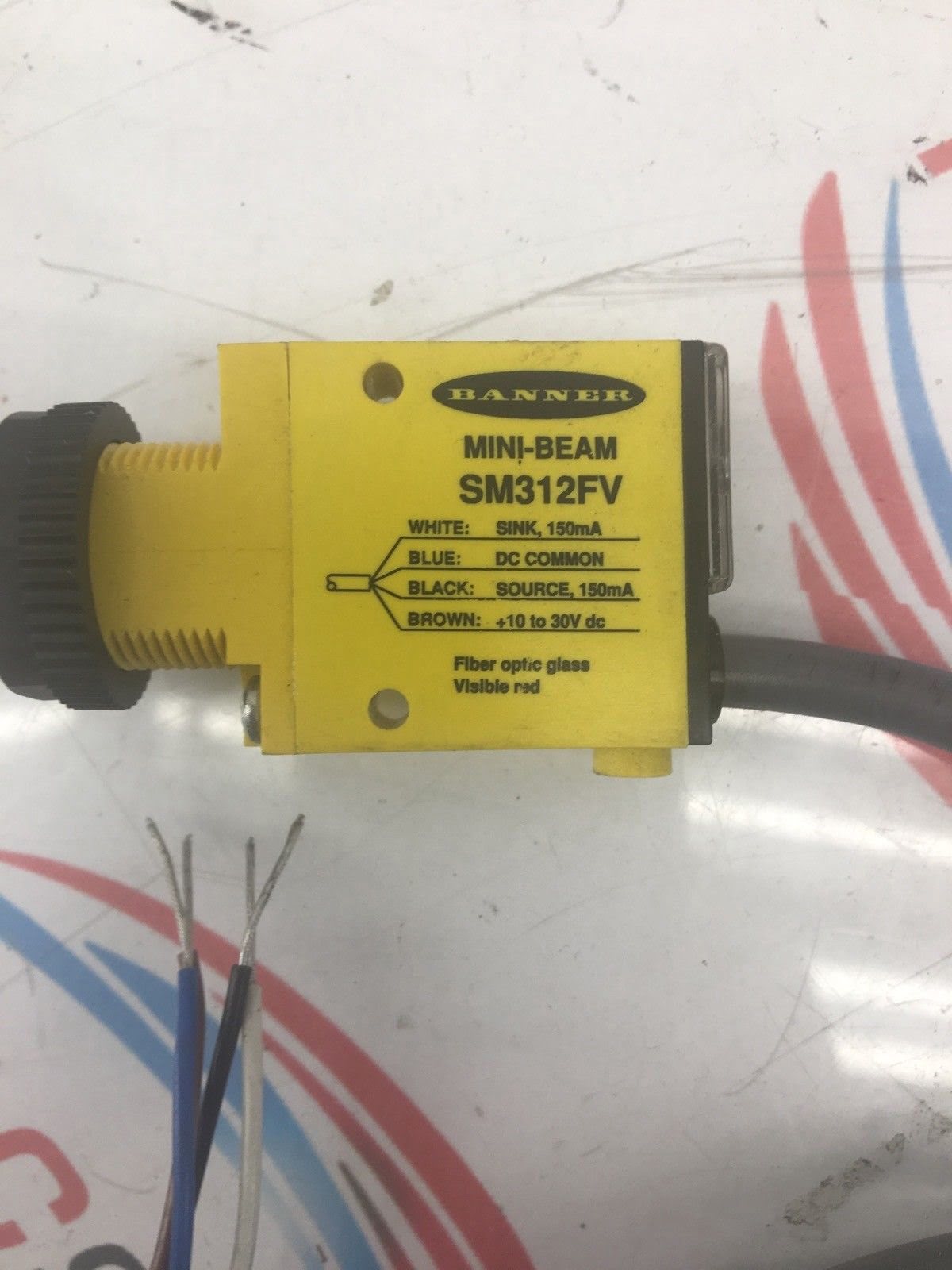 SM312FV Details about   Banner Engineering Corp Mini Beam 