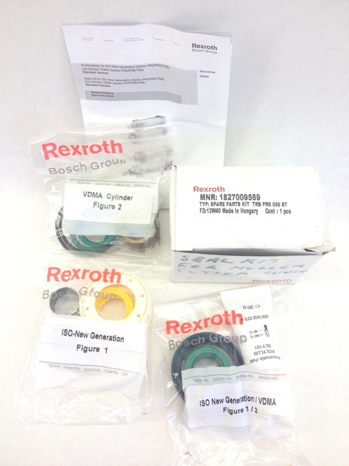 REXROTH 1827009569 SEAL KIT (A823) 1