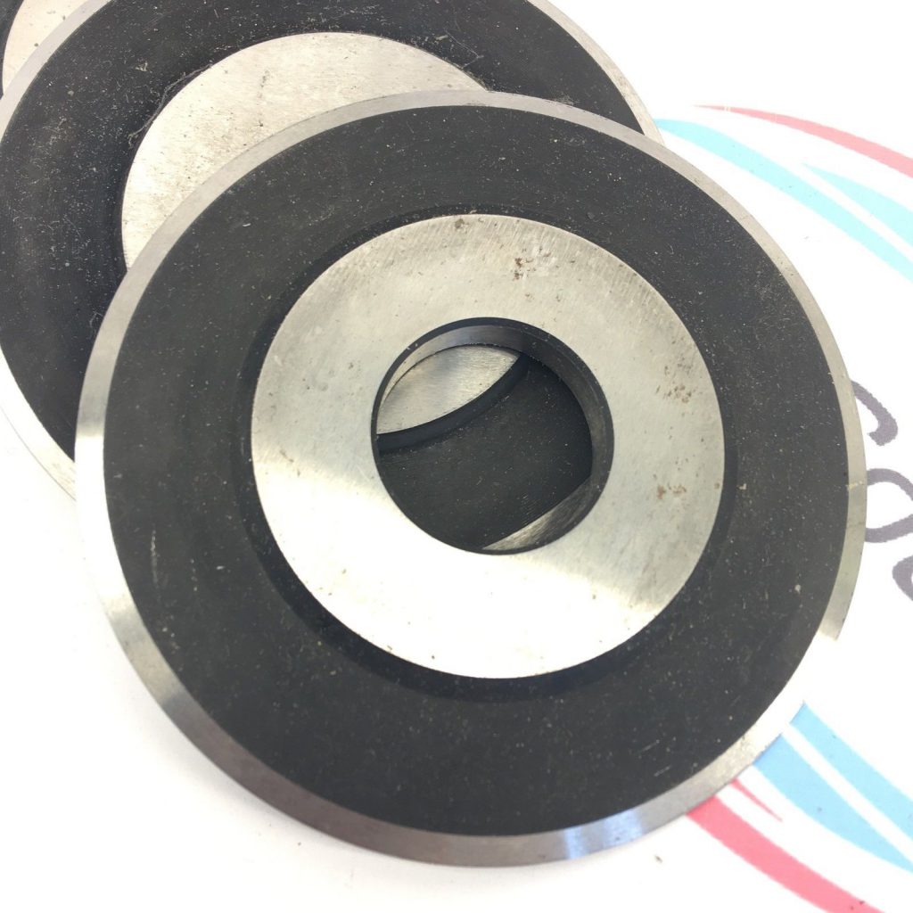 3" CAMERON MALE SLITTER KNIFE BLADES 3" DIA X 1/4" Thk X 7/8" BORE