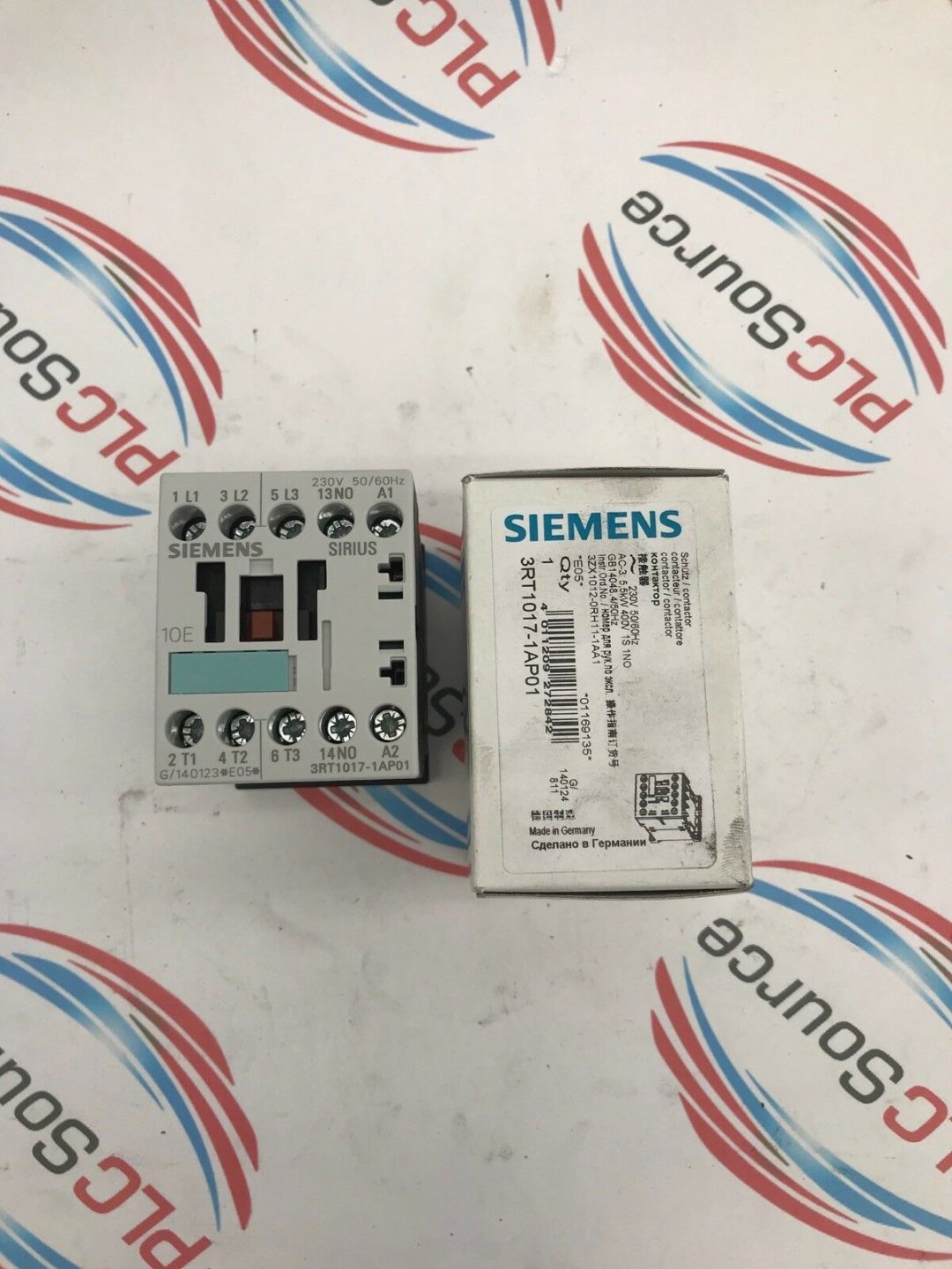 SIEMENS 3RT1017-1AP01 CONTACTOR