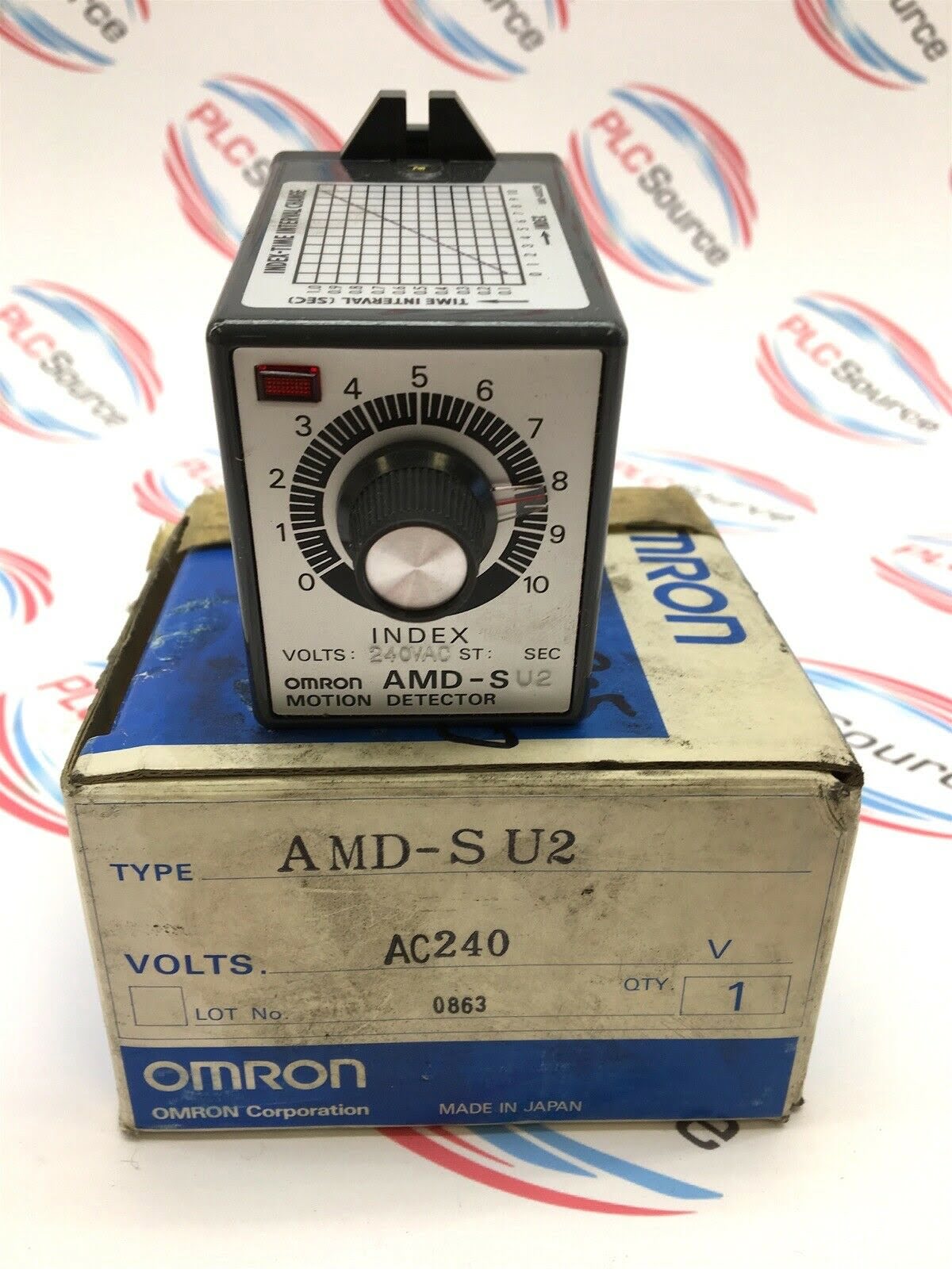 OMRON AMD-SU2 AC240V TIMER MOTION DETECTOR