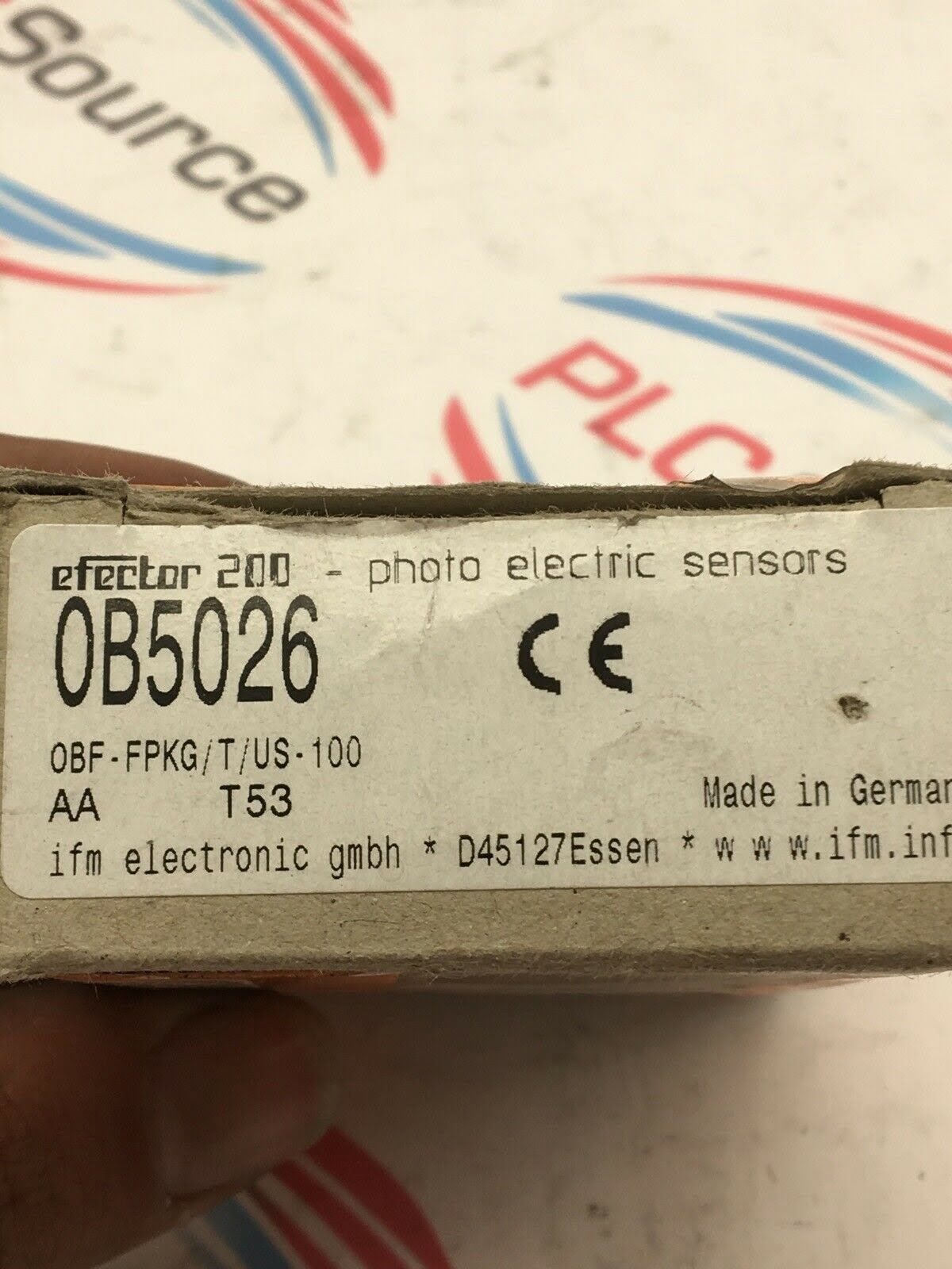 NEW IFM OBF-FAKG/T/US-OBF500 FIBER-OPTIC AMPLIFIER