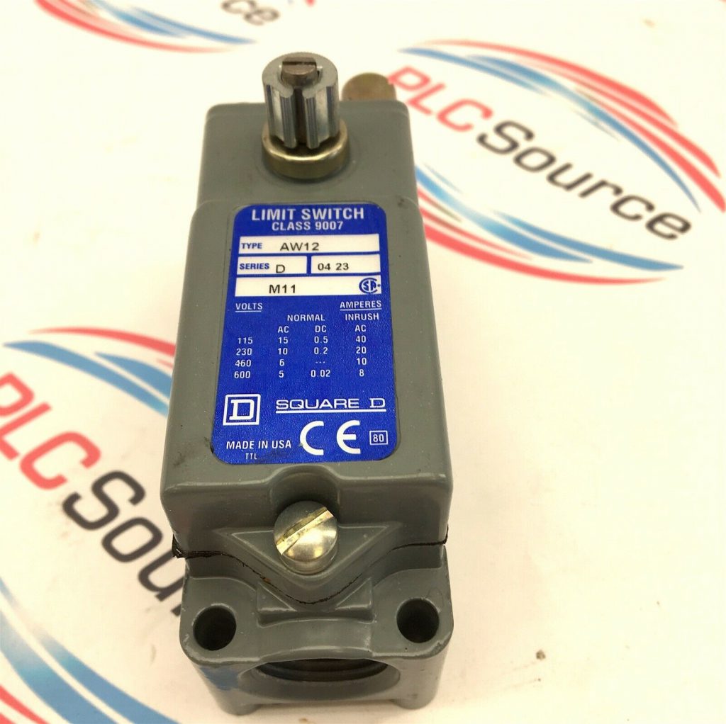 SQUARE D 9007 AW12 SERIES D PRECISION LIMIT SWITCH