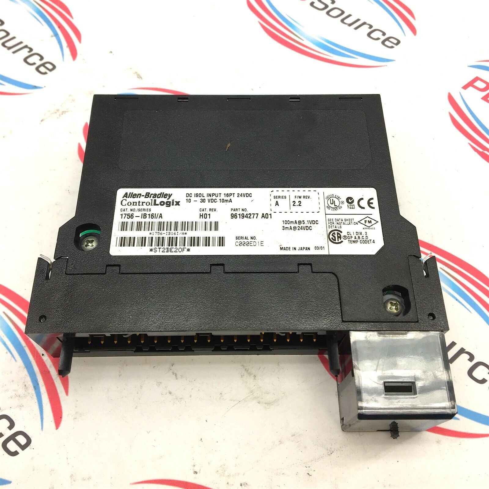 ALLEN-BRADLEY 1756-IB16I/A SERIES A DC ISOL INPUT MODULE