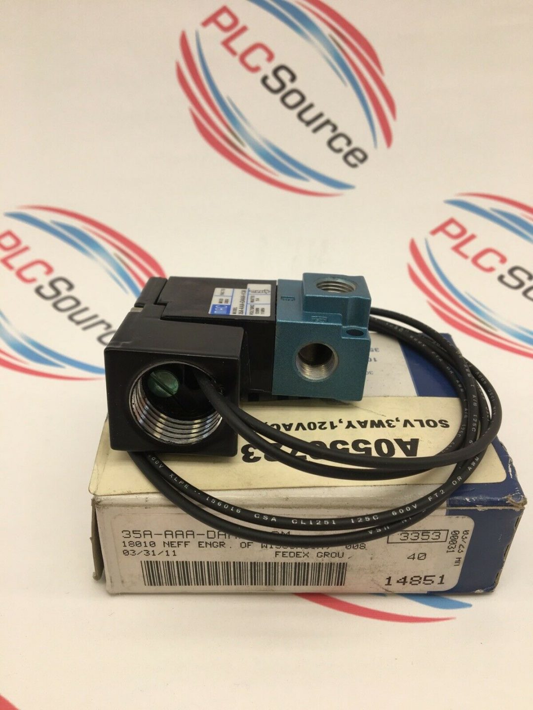 MAC 35AAAADAAA1CM PNEUMATIC SOLENOID VALVE