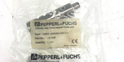 NEWÂ PEPPERL + FUCHS 131308 INDUCTIVE SENSOR AC NBB5-18GM60-WS-V11, (B273) 1