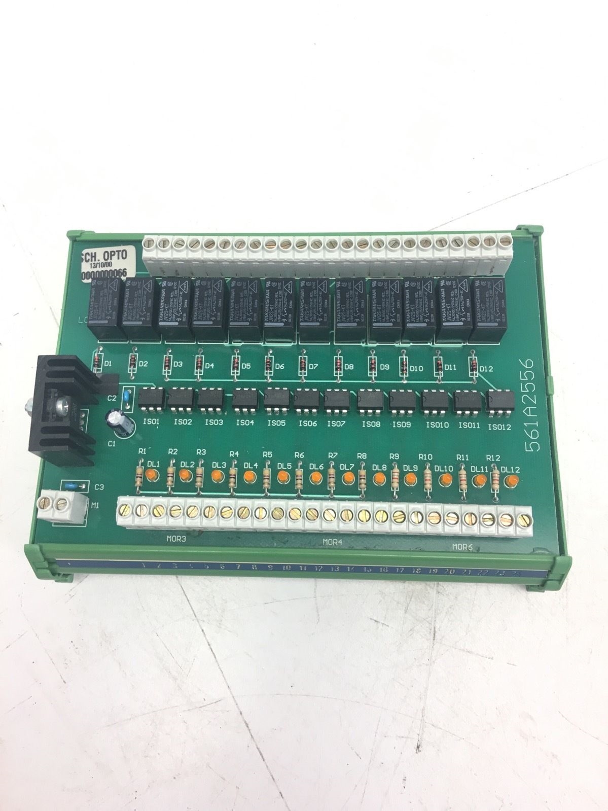 NEW SCH OPTO 561A2556 PC CIRCUIT CARD BOARD RELAY, FAST SHIPPING, (B273) 1
