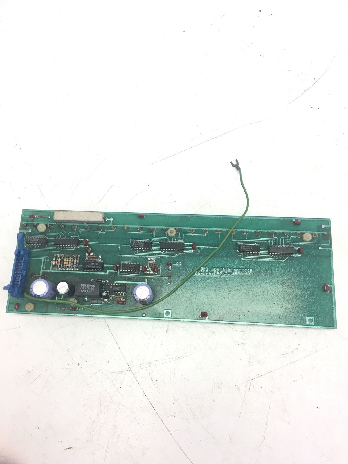USED LIGHT CURTAIN XMITTER CIRCUIT CARD, ST1001 REVISION 4, FAST SHIP, B273 1