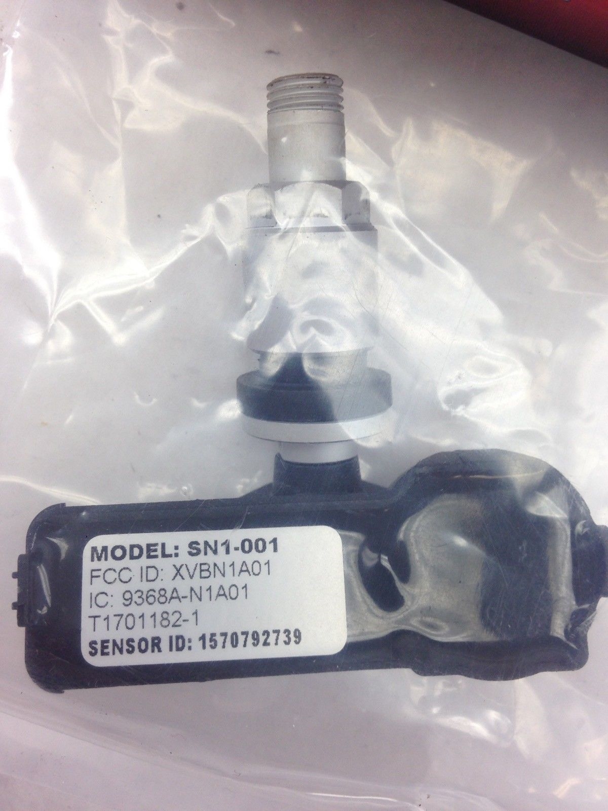 TIRE PRESSURE MONITORING SENSOR MODEL SN1-001 TPM45A (A827) 2
