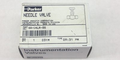 PARKER 4A-V4LR-SS NEEDLE VALVE (F284) 1