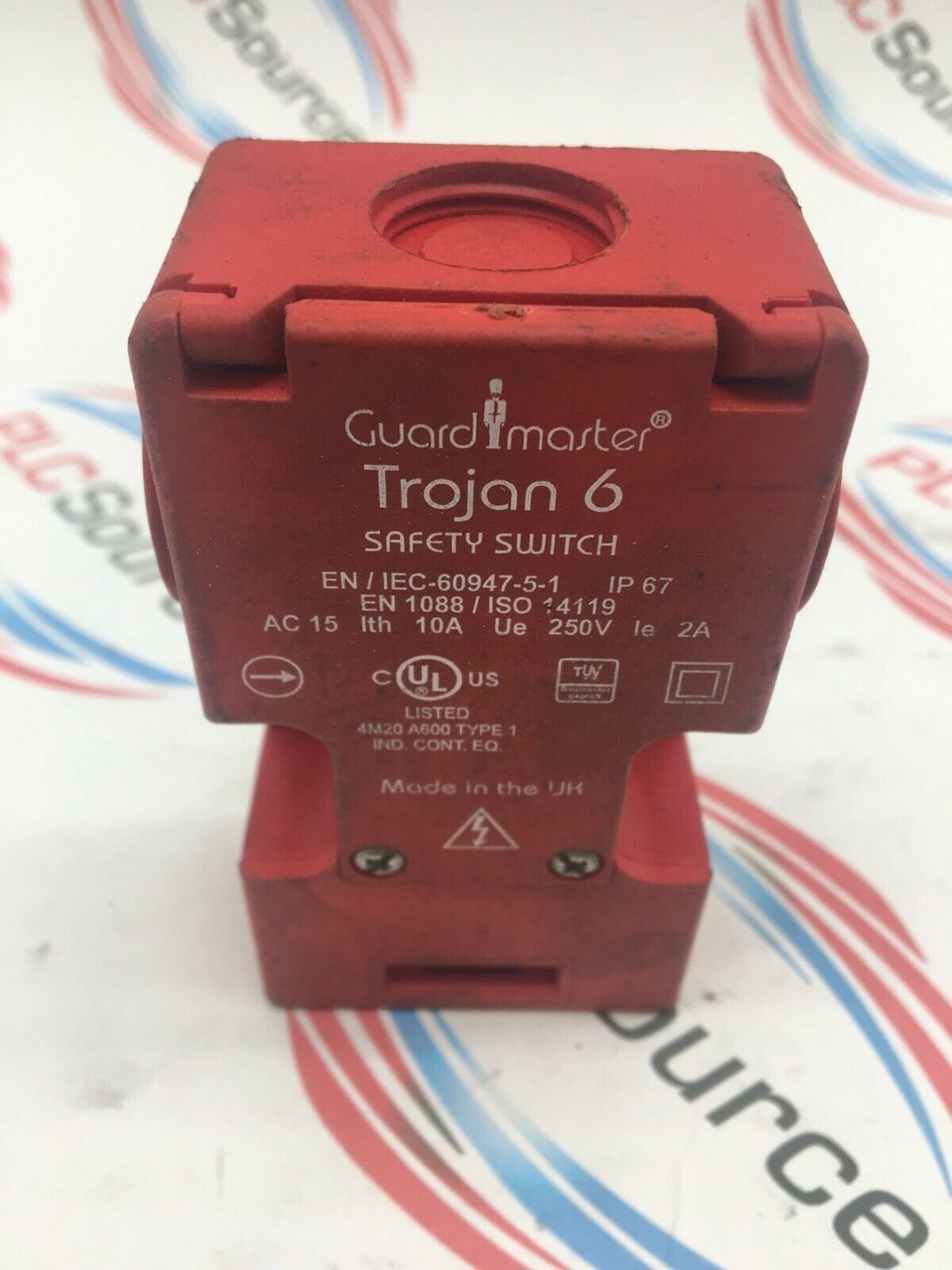 ALLEN BRADLEY GUARD MASTER TROJAN 6 SAFETY SWITCH