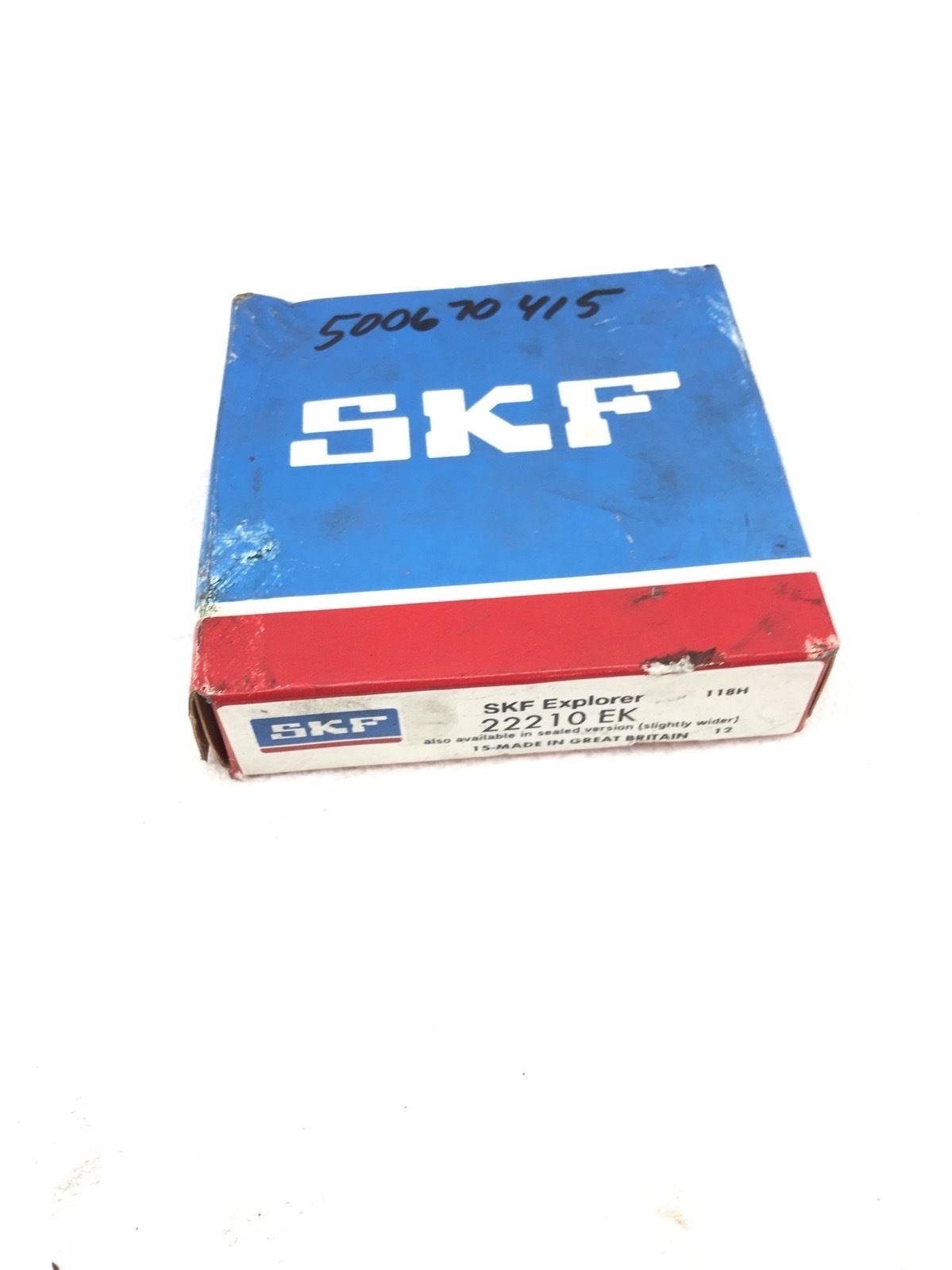 NEW IN BOX SKF 22210 EK SPHERICAL ROLLER BEARING 22210EK, FAST SHIP! (H227) 1