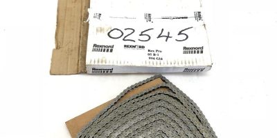 NEW IN BOX REXNORD 05B-1 10 FEET REX ROLLER CHAIN, 956 GLD, FAST SHIP! (H2) 1
