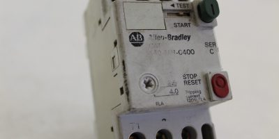 ALLEN BRADLEY 140-MN-C400 SERIES C MANUAL STARTER USED (A596) 1