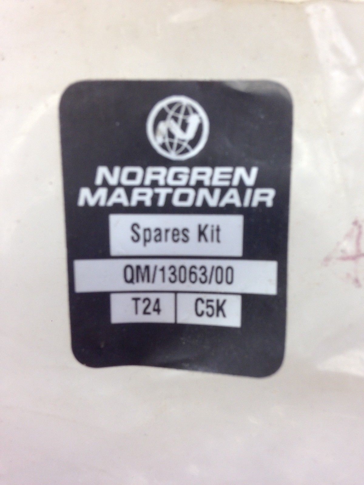 NORGREN MARTONAIR QM/13063/00 T24 C5K SPARES KIT (H36) 2