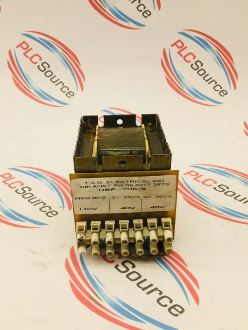 TAD T.A.D. ELECTRICAL IND 50HZ 110V TRANSFORMER