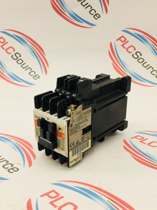 FUJI MAGNETIC CONTACTOR SC-0/G DC 24V (SEE DETAILS)
