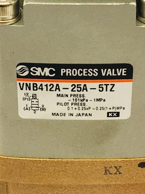 SMC PROCESS VALVE VNB412A-25A-5TZ - Image 2