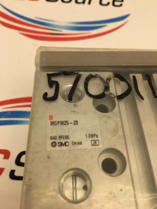 SMC MGPM25-20 COMPACT GUIDED CYLINDER ACTUATOR - Image 2