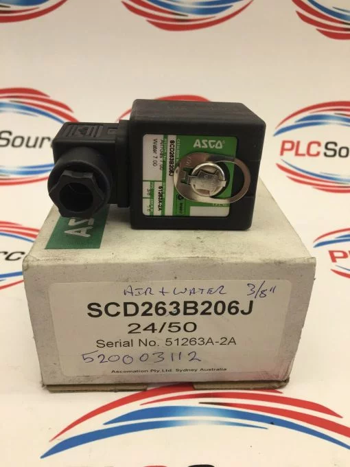 ASCO SCD263B206J 3/8" PIPE SOLENOID VALVE