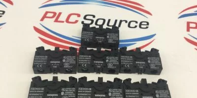 SIEMENS 3SB3400-0B 400V AC12 10A CONTACT BLOCK QTY 10