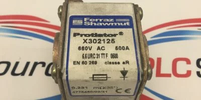 FERRAZ SHAWMUT X302125 500A 660V PROTISTOR