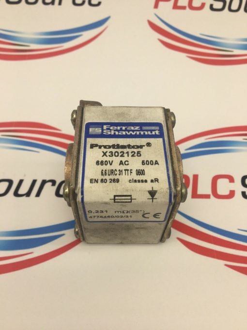 FERRAZ SHAWMUT X302125 500A 660V PROTISTOR
