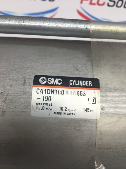 SMC CA1DN100-L6663  TIE-ROD AIR CYLINDER ACTUATOR - Image 3