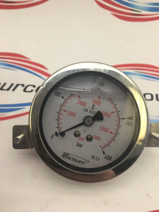 STAUFF SPG063-00400-01-P-LD0-U PRESSURE GAUGE 5800psi/400bar  1910000798 - Image 5