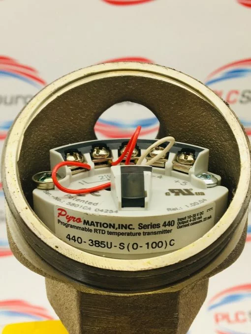 SW CONTROLS R1T185L3-S4C05(1/2)09-8HN71-SL-T440 PYROMATION 440-385U-S(0-100)C - Image 2