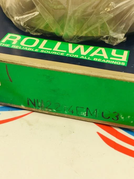 ROLLWAY NU2214EMC3 Cylindrical Roller Bearing - Image 2