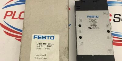 FESTO CPE18-M1H-5J-1/4 163143 SERIES B802 SOLENOID VALVE